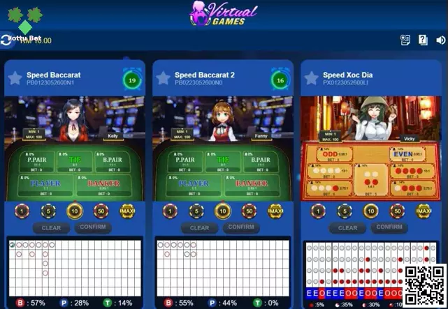 Speed Baccarat B Gameplay
